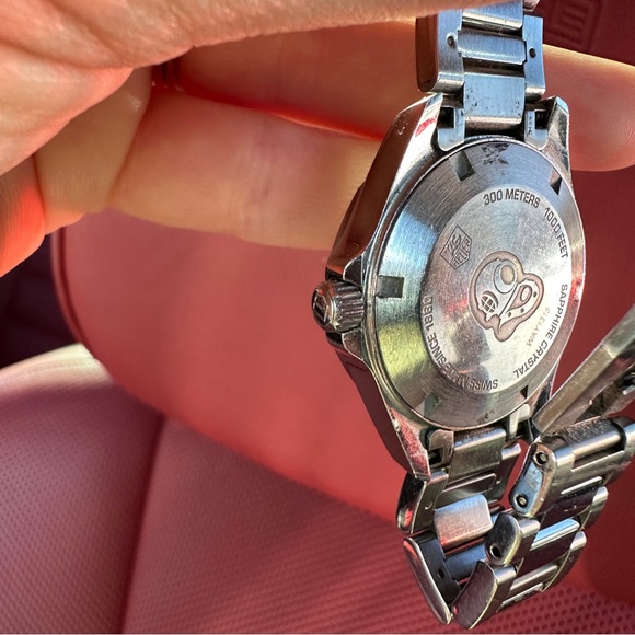 TAG HEUER Aquaracer Quartz watch with diamonds - Picture 9 of 14